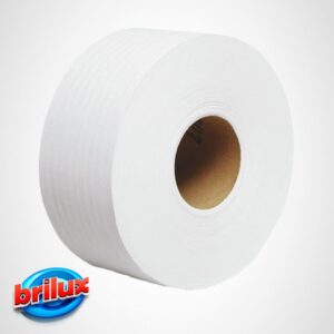 Papel higiénico 9 pulgadas BRILUX ROLLO