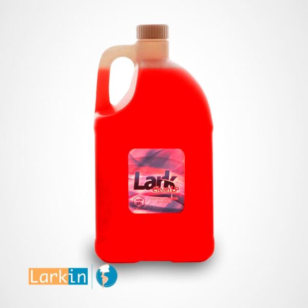 LARK CLEAN LP color rojo Limpiador concentrado para baños 3.79Litros