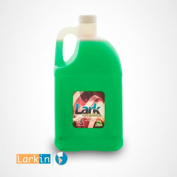 Lark lavaplatos liquido desengrasante limon 3.79Litros